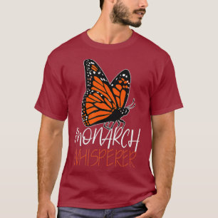 Monarch Whisperer Cute Entomology Älskare Gift T Shirt