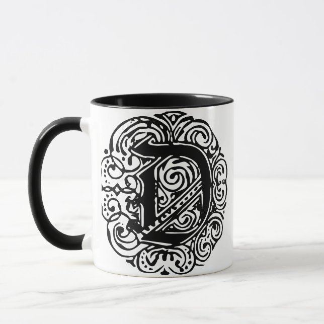 Monarchia Black ’D’ Mugg (Vänster)