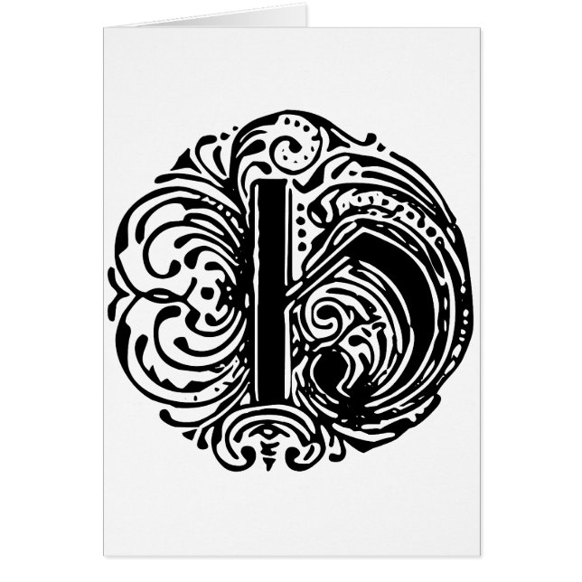 Monarchia Brev ’H’ Hälsningskort (Framsidan)