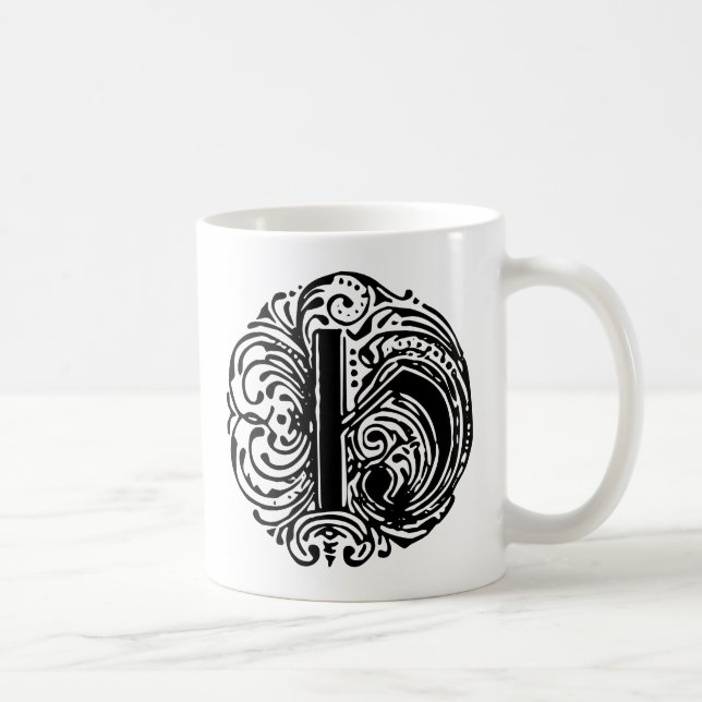 Monarchia Brev ’H’ Kaffemugg (Höger)