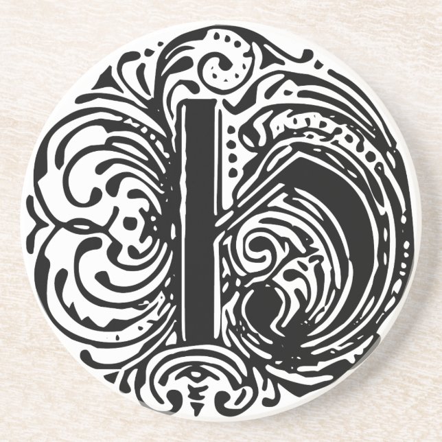 Monarchia Brev ’H’ Underlägg Sandsten (Framsidan)