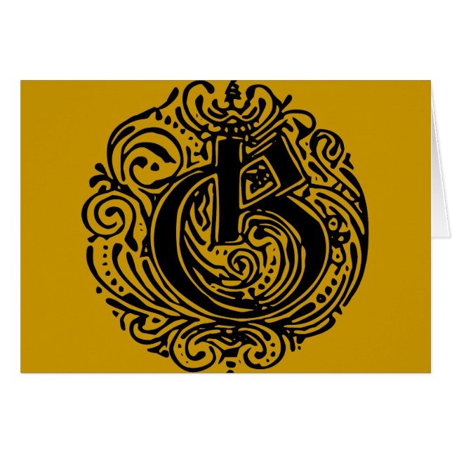 Monarchia ’G’ Hälsningskort (Framsidan Horizontal)