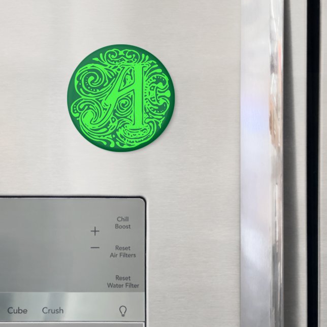 Monarchia Grönt ’A’ Magnet (In Situ (Fridge))