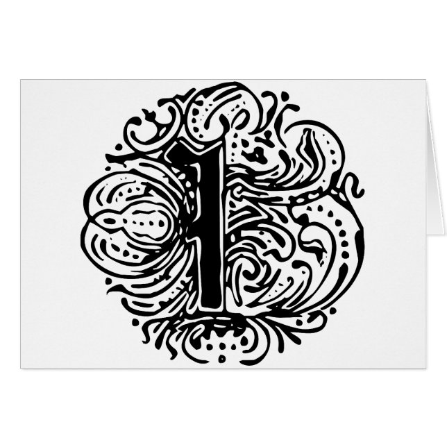 Monarchia "I" Hälsningskort (Framsidan Horizontal)