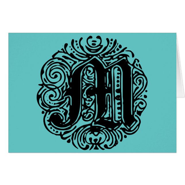 Monarchia ’M’ Hälsningskort (Framsidan Horizontal)