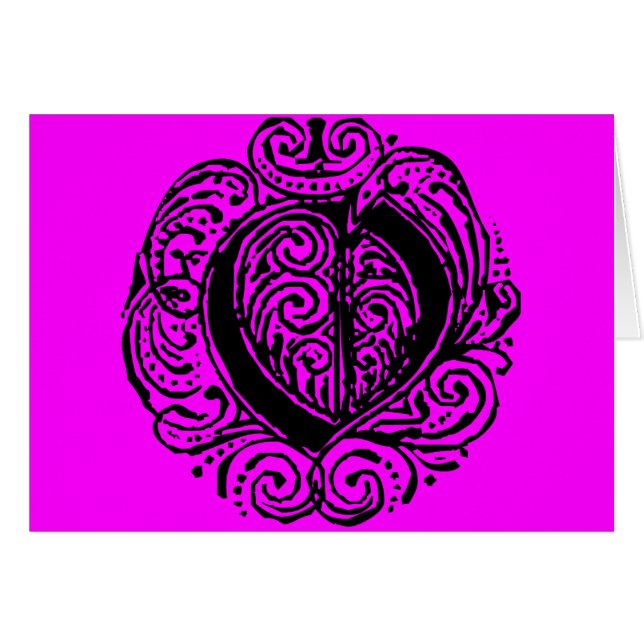 Monarchia ’O’ Hälsningskort (Framsidan Horizontal)