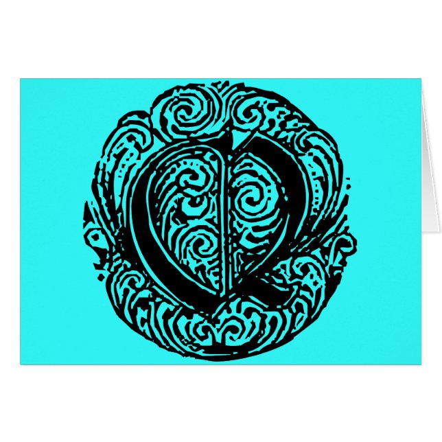 Monarchia ’Q’ Hälsningskort (Framsidan Horizontal)