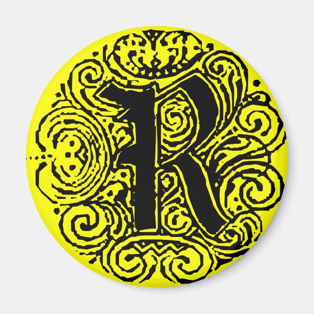 Monarchia ’R’ Magnet (Framsidan)