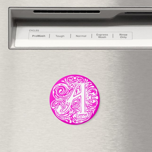 Monarchia White Brev ’A’ Magnet (In Situ (Dishwasher))