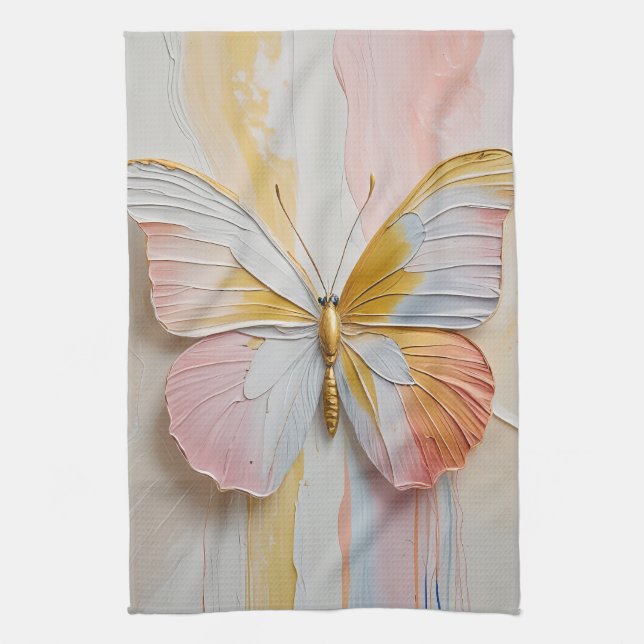 Monarchs första ljus kökshandduk (Vertikal)