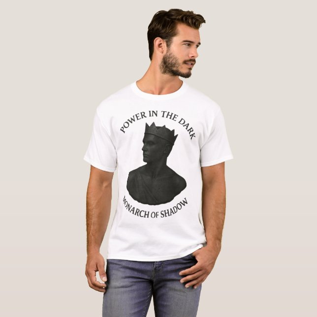 Monark av skugga – Makt i mörkret T Shirt (Hel framsida)