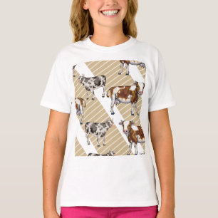 Monark Ko Svart Päls T Shirt