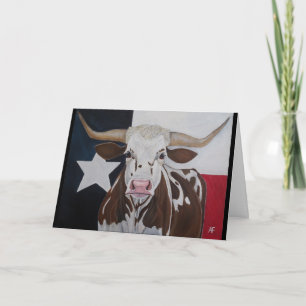 Monarken på Rangeland Målning av Alfred Fox Kort