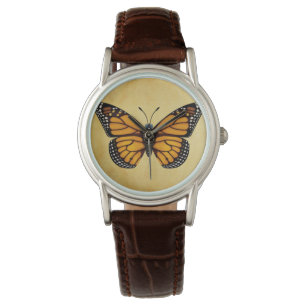 Monarkfjäril Armbandsur