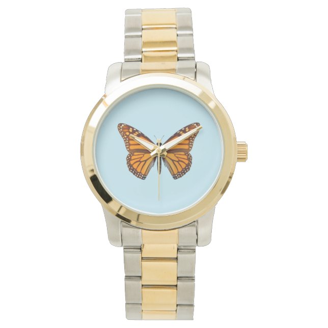 Monarkfjäril Armbandsur (Framsida)