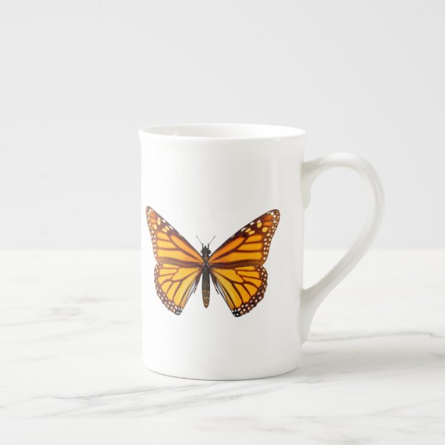 Monarkfjäril Benporslin Mugg (Höger)