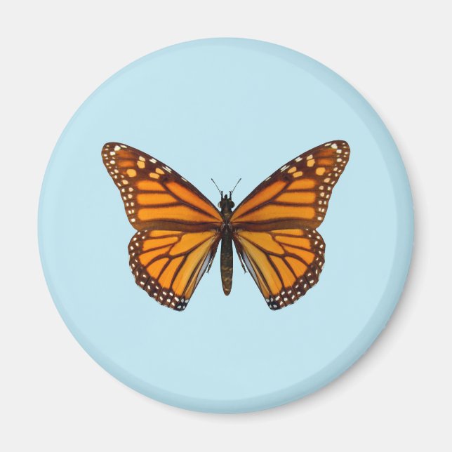 Monarkfjäril Magnet (Framsidan)