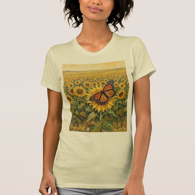 Monarkfjäril T Shirt (Framsida)