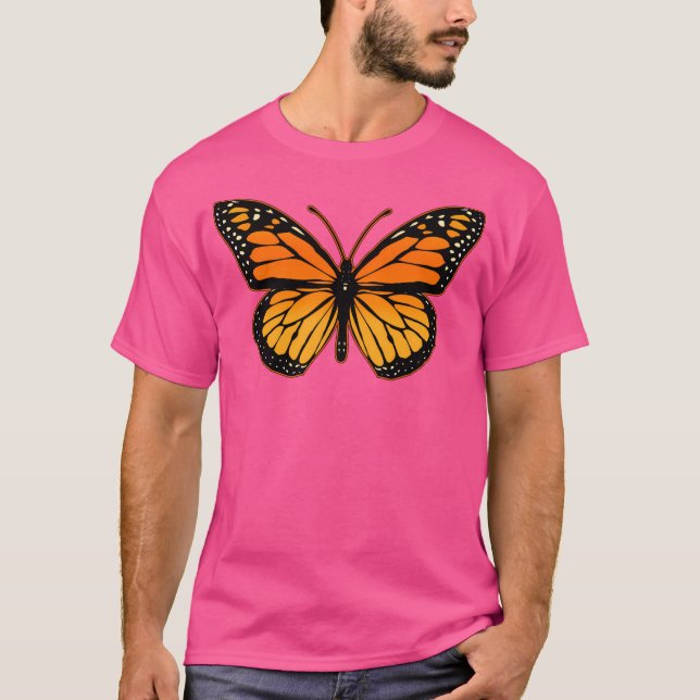 Monarkfjäril T Shirt (Framsida)