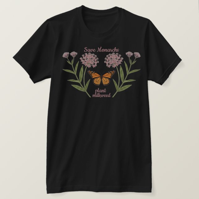 Monarkfjäril T-Shirt (Design framsida)
