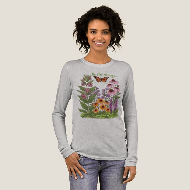 Monarkfjäril T Shirt (Hel framsida)