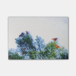 Monarkfjärilar Posta-honom Post-it Block