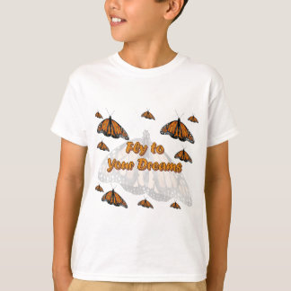Monarkfjärilar T-shirt