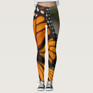 MonarkfjärilsDamasker-Sjal dig i vingar Leggings