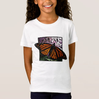 Monarkfjärilsflicka T-tröja Tee
