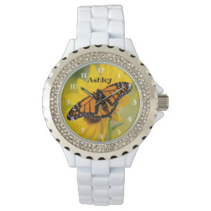 Monarkfjärilssolros Armbandsur