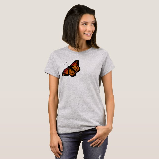 MonarkfjärilsT-tröja Tee (Hel framsida)