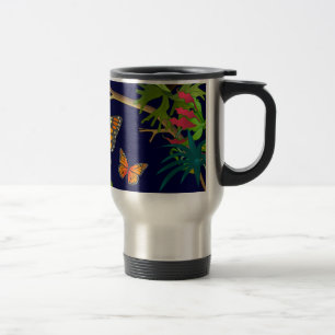 monarkfjärilstravel mug resemugg