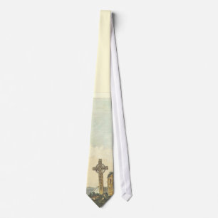 Monasterboice kyrkatorn Co Louth Irland 1833 Slips