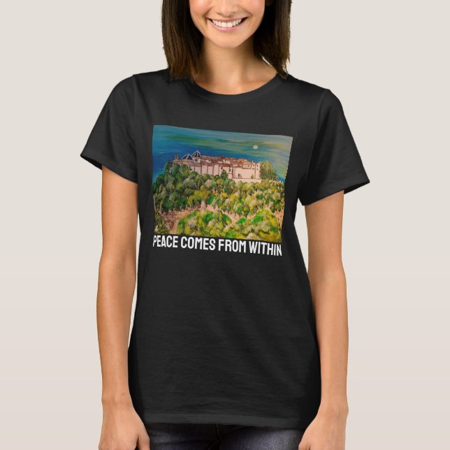 Monasterio de San Miguel Painting av Alfred Fox T Shirt (Framsida)