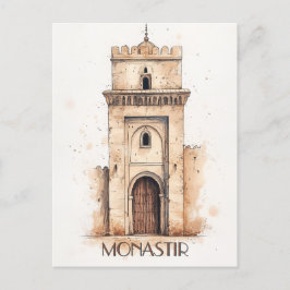 Monastir Tunusia Travel Vykort
