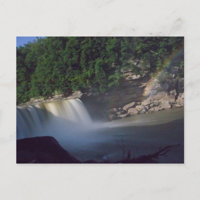 Monbow, Cumberland Falls, Kentucky Vykort (Framsida)