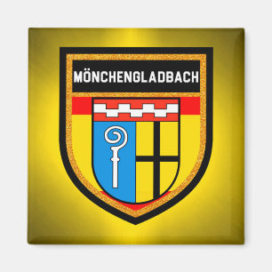 Mönchengladbach flagga magnet