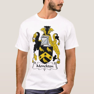 Monckton familjvapensköld t-shirt