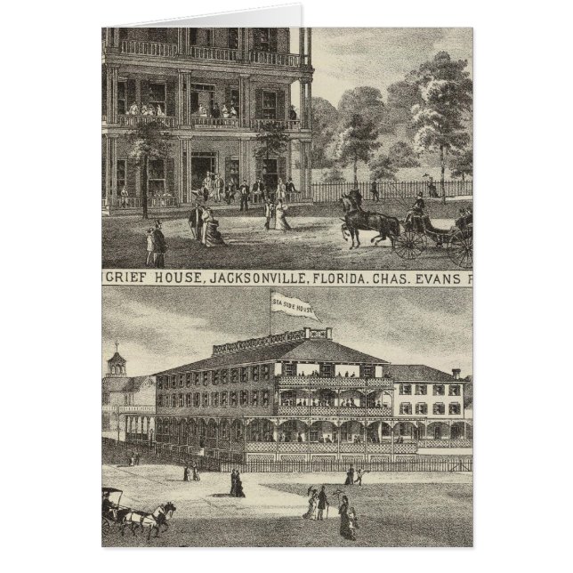 Moncrief House, Jacksonville Hälsningskort (Framsidan)