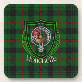 Moncrieffe Scottish Clan Tartan & Crest Underlägg