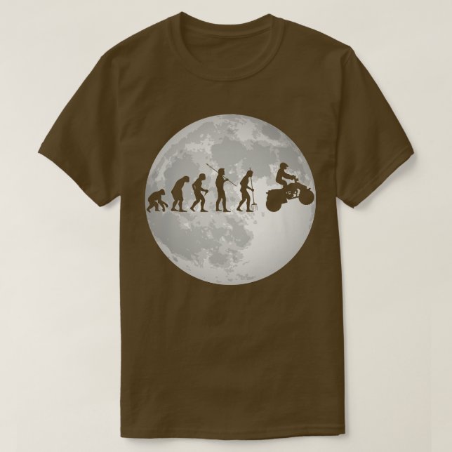 Mond Evolution Quad Bike Rider T Shirt (Design framsida)