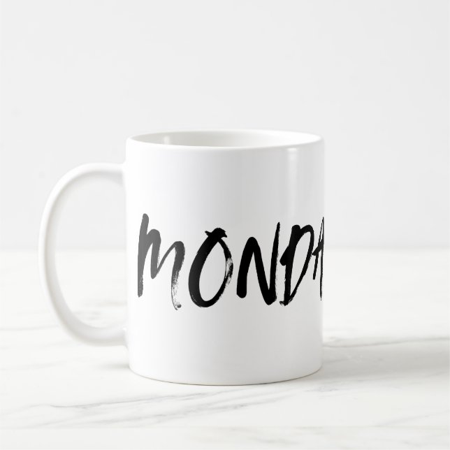 Monday Again – Classic Mug, 11 oz Kaffemugg (Vänster)