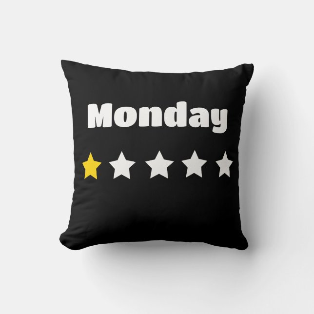 Monday sucks  kudde (Framsida)