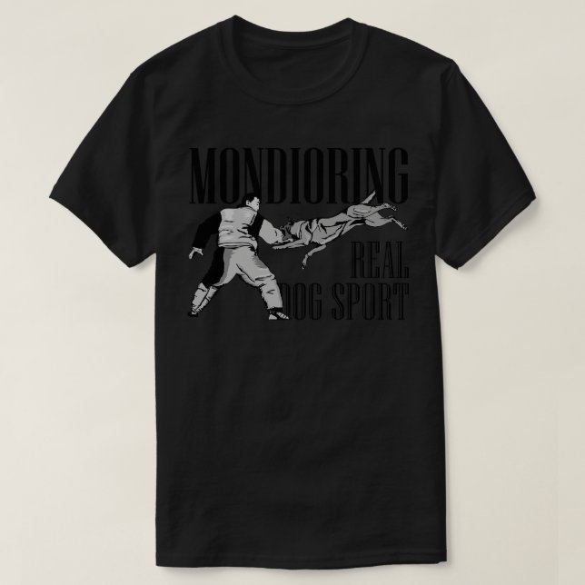 MondioRing-Hund-sport T Shirt (Design framsida)