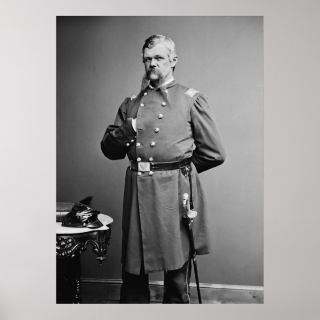 Mondo Civil Krig Mustache, 1860-talet Poster (Framsidan)