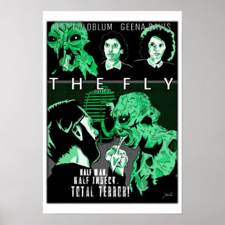 MONDO-STIL "THE FLY" art/poster Poster