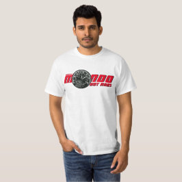 Mondoen T - grundläggande T i vit Tee Shirt