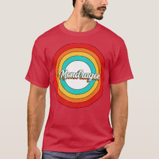 Mondragon Namn Shirt Vintage Mondraon Circle T Shirt