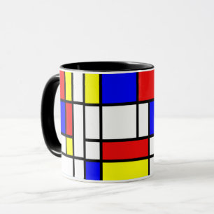 Mondran - sammansättning II - Art Mugg