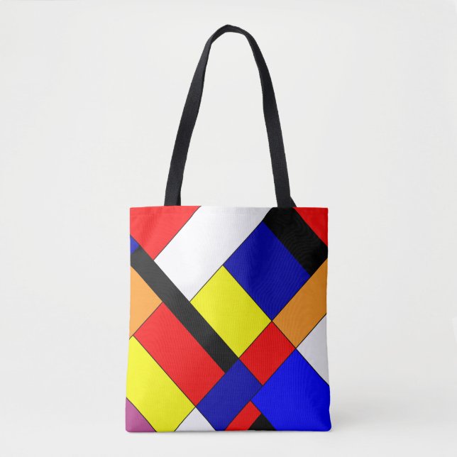 Mondriaan #9 tygkasse (Framsida)